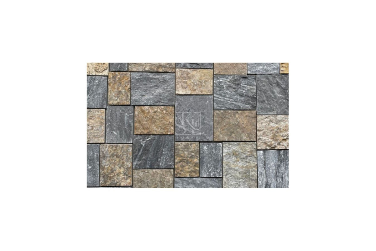 Dimensional Castlestone Wall Cladding