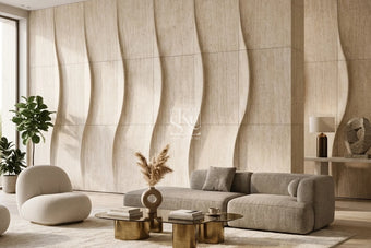 Serene Stone Wave
