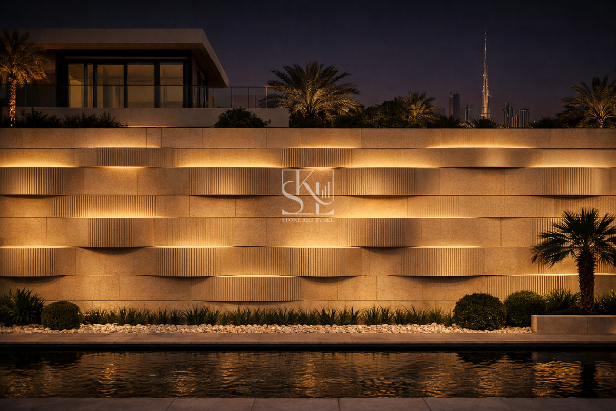 Strata Line Design Wall Cladding- Stone Art By SKL