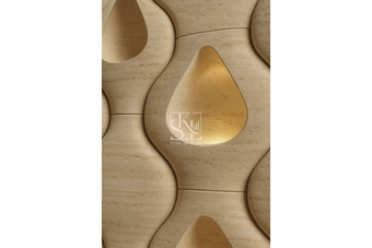 Travertine Interlock Design