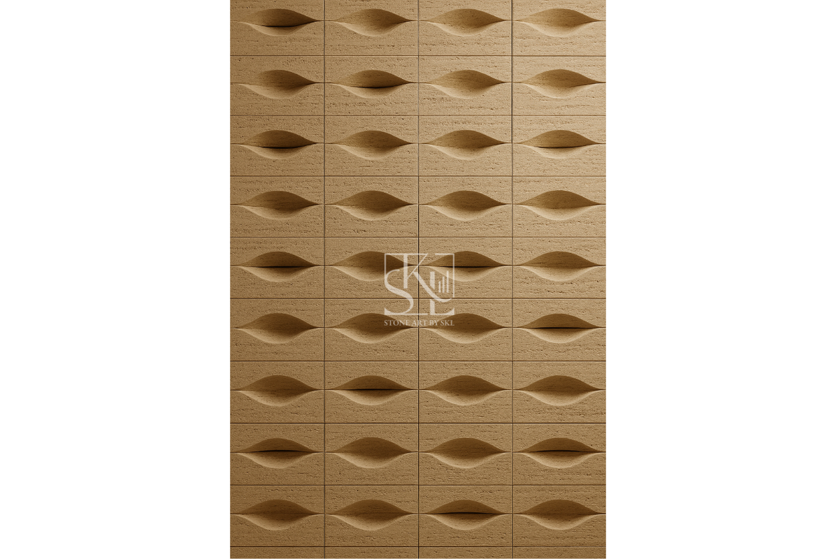 Travertine Oasis Design Wall Cladding