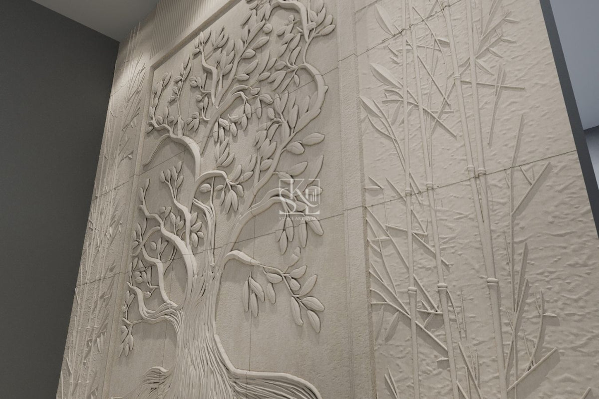Tree of Life Design Wall Cladding