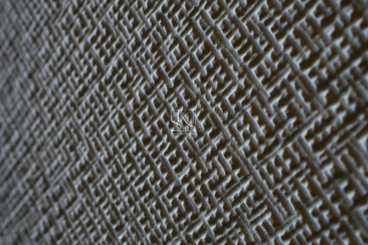 Luxurious Weave Texture Stone Design